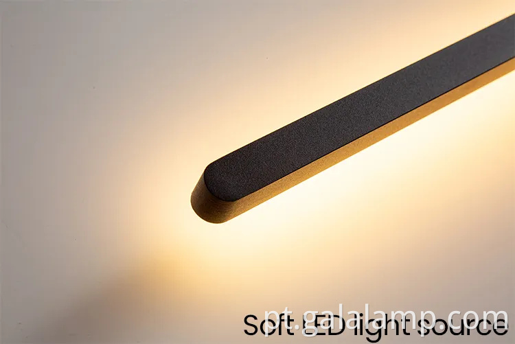 Lâmpada de parede de tira minimalista, lâmpada de parede de fundo, lâmpada de corredor nórdico